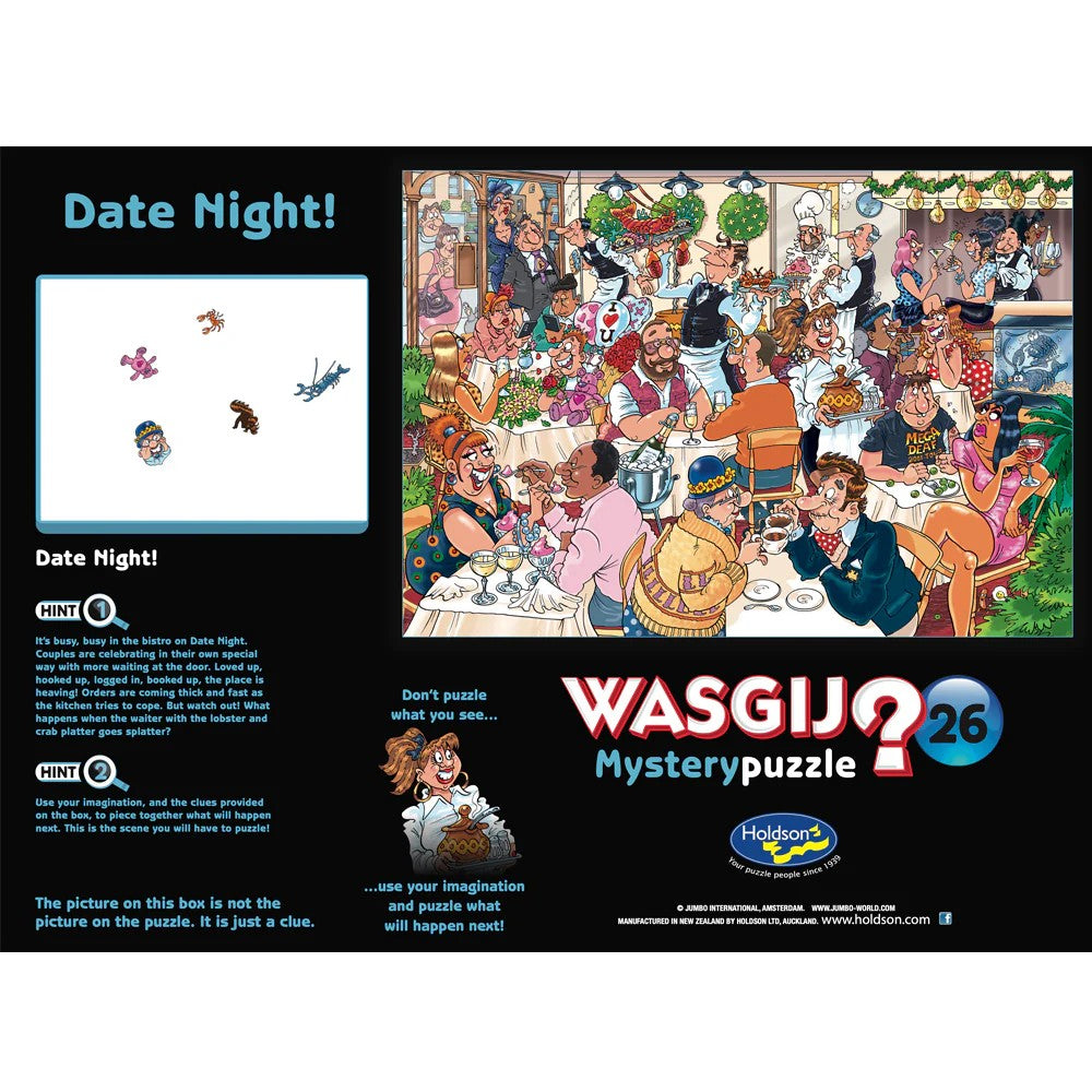 Puzzle - Holdson - Wasgij? - Mystery - #26 - Date Night! 1000pc