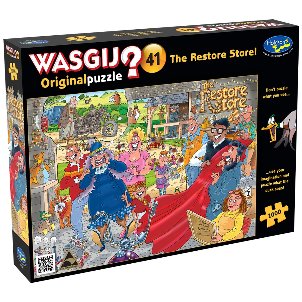 Puzzle - Holdson - Wasgij? - Original - #41 - The Restore Store 1000pc