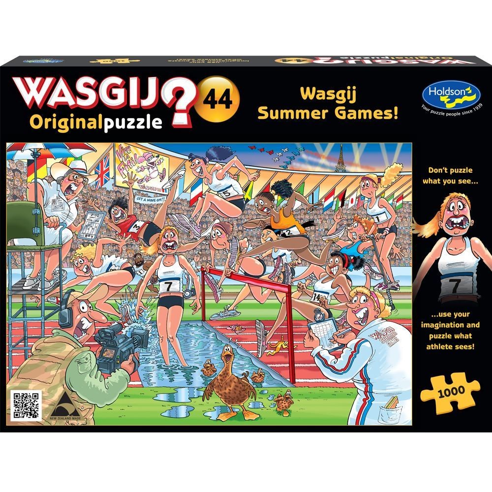 Puzzle - Holdson - Wasgij? - Original - #44 - Summer Games 1000pc