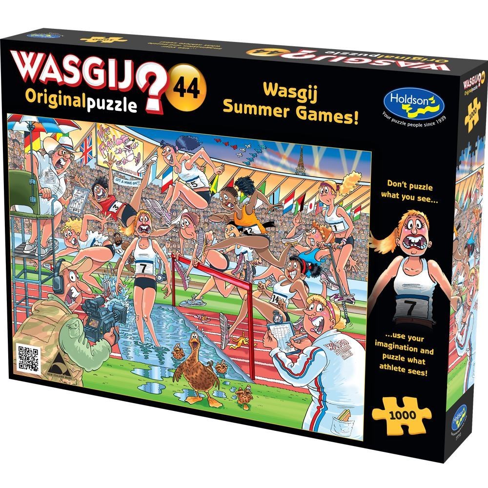 Puzzle - Holdson - Wasgij? - Original - #44 - Summer Games 1000pc