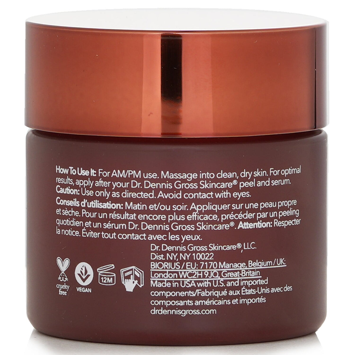 Dr Dennis Gross - Advanced Retinol + Ferulic Intense Wrinkle Cream  - 60ml/2oz