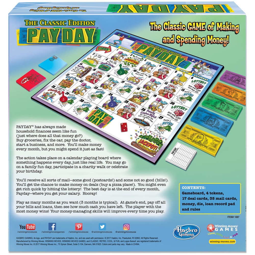 Payday Classic Edition - Board Game