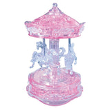 3D Pink Carousel Crystal Puzzl - Jigsaw Puzzle