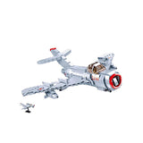 Mig-15 Bis Fighter Jet 583Pcs