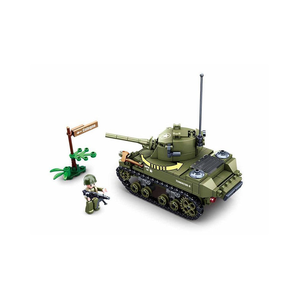 Ww2 M5 Light Tank 344Pcs