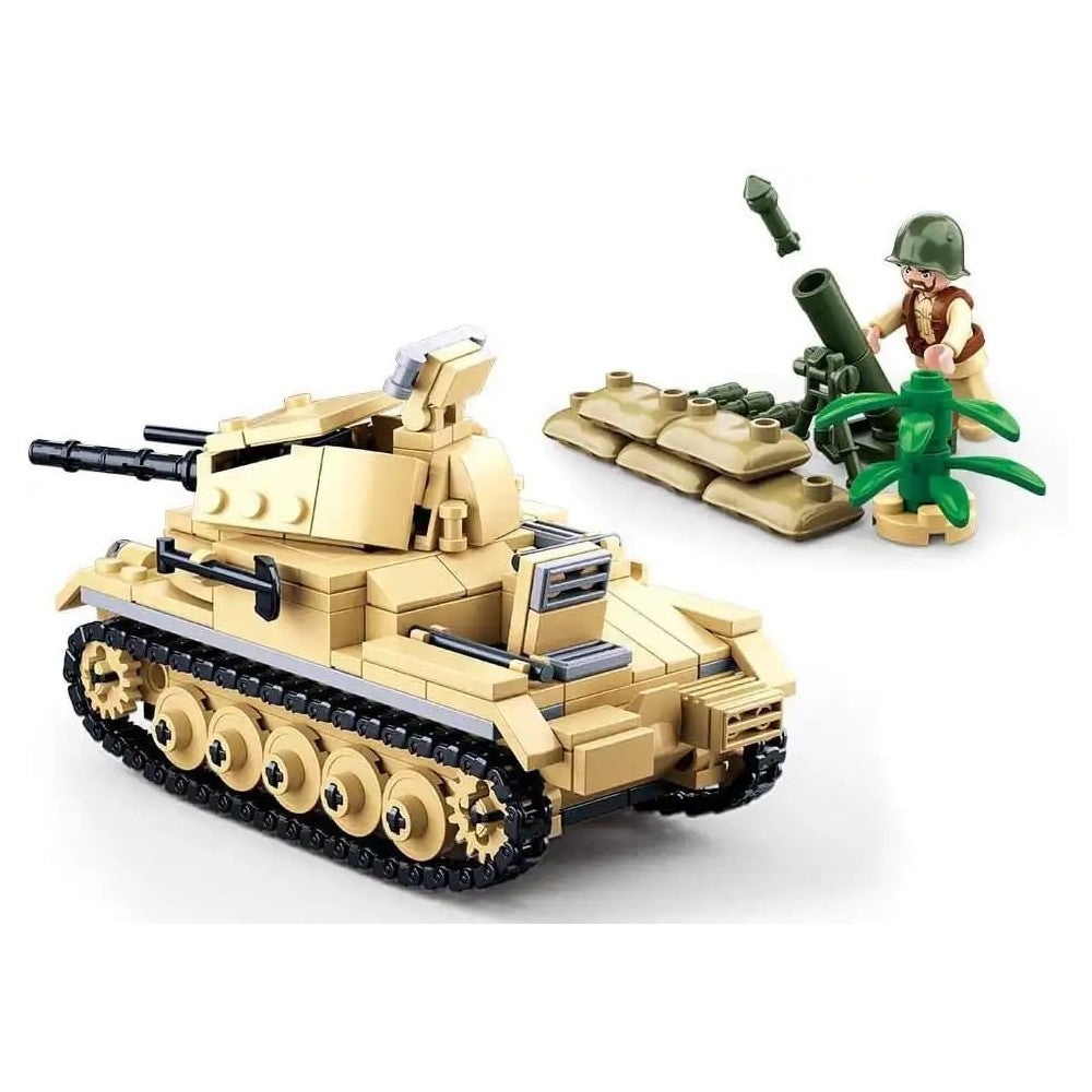 Ww2 Tank Panzer II 356Pcs