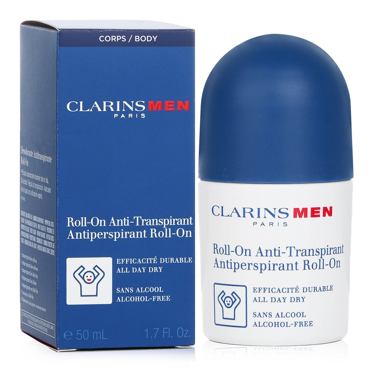 Clarins - Men Antiperspirant Roll-On  - 50ml/1.7oz