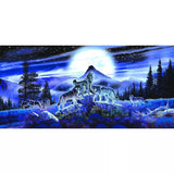 Puzzle - Sunsout - Night Wolves 1000Pc