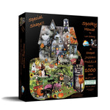 Puzzle - Sunsout - Spooky House *Shaped*
