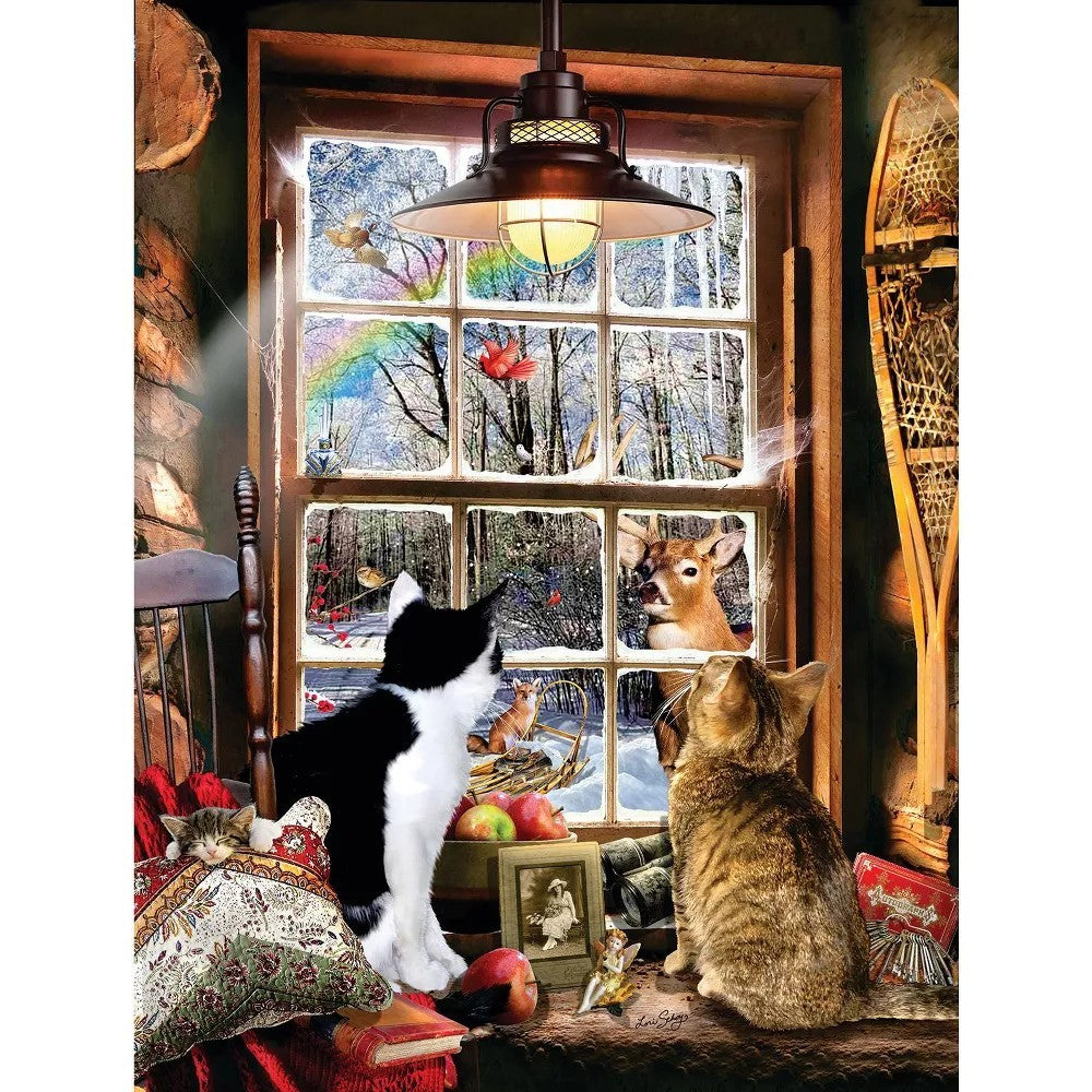 Puzzle - Sunsout - Winter Forest 300Pcxl