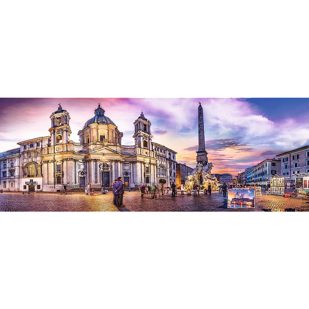 Puzzle - Trefl Park - Panorama; Piazza Navona 500Pc