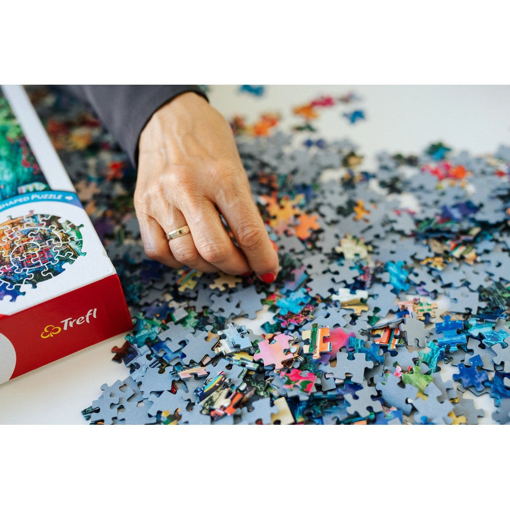 Puzzle - Trefl Park - Panorama; Piazza Navona 500Pc