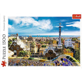 Puzzle - Trefl Park - Park Guell; Barcelona 1500Pc