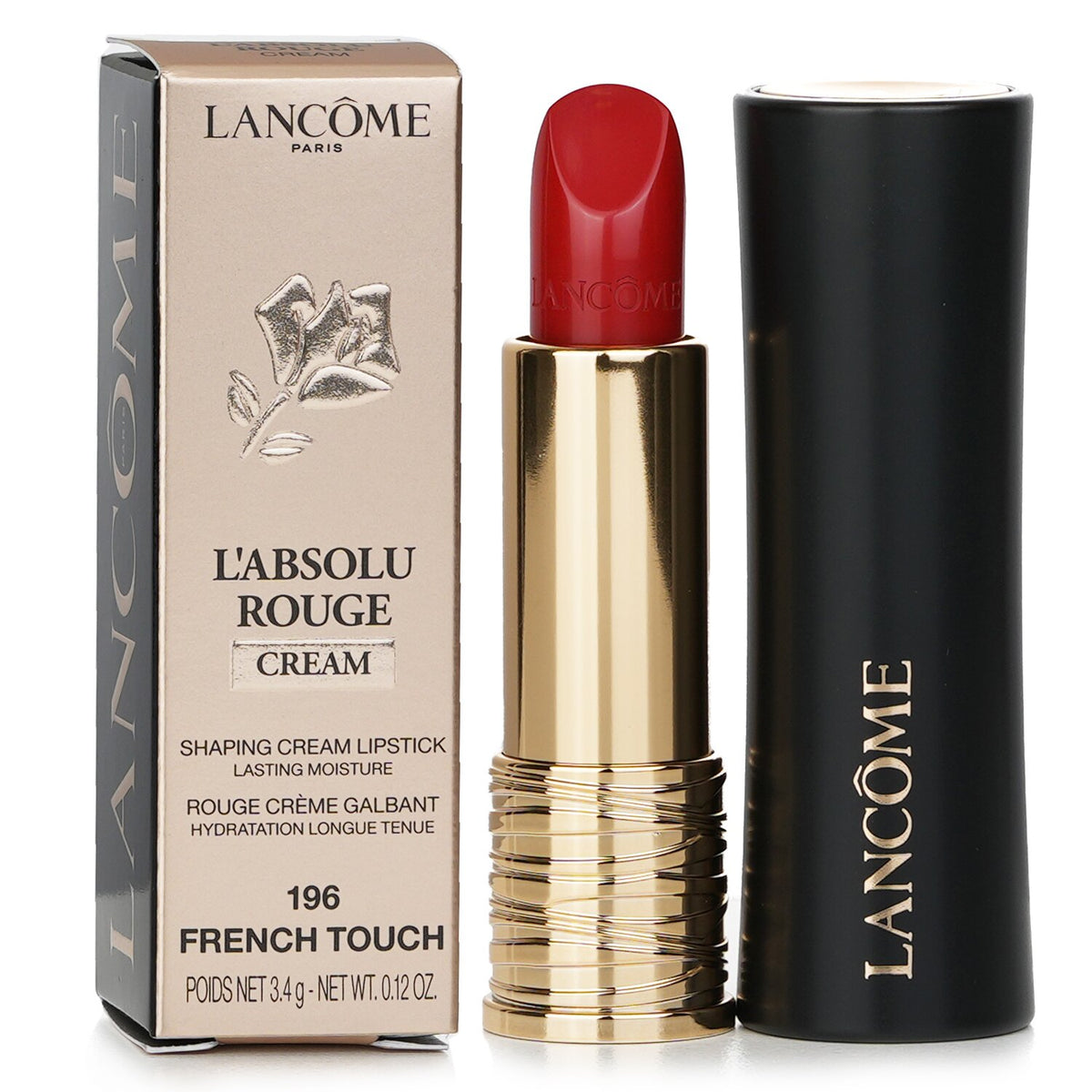 Lancome - L'Absolu Rouge Cream Lipstick - # 196 French Touch  - 3.4g/0.12oz
