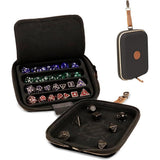 ENHANCE Designer Edition Dice Tray - Dice Case and Dice Holder (Black)