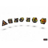 CHX 24405 Brush Polyhedral Deep Forest/gold 7-Die Set