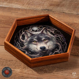 Q Workshop - Anne Stokes Dice Tray: Night Forest