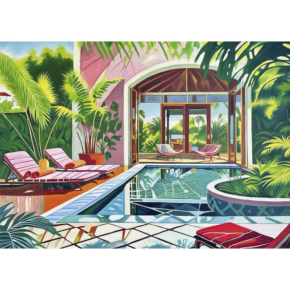 Puzzle - Heye - Lilly Muth; Time Off, Pool Position 1000pc