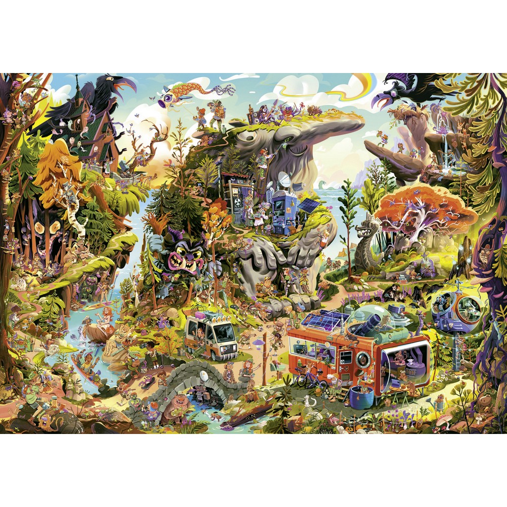 Heye - Triangular Box - Kilger; Nordic Stories Triangular Box 2000 Piece