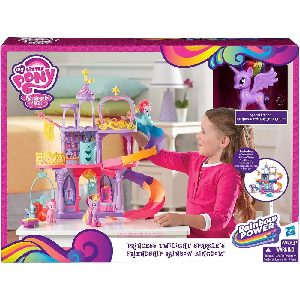 MLP Princess Twilight Sparkes Frienship Rainbow Kingdom - Action Figure