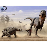Puzzle - 3D - Prime Daspictosaurus VS Euplocephalus