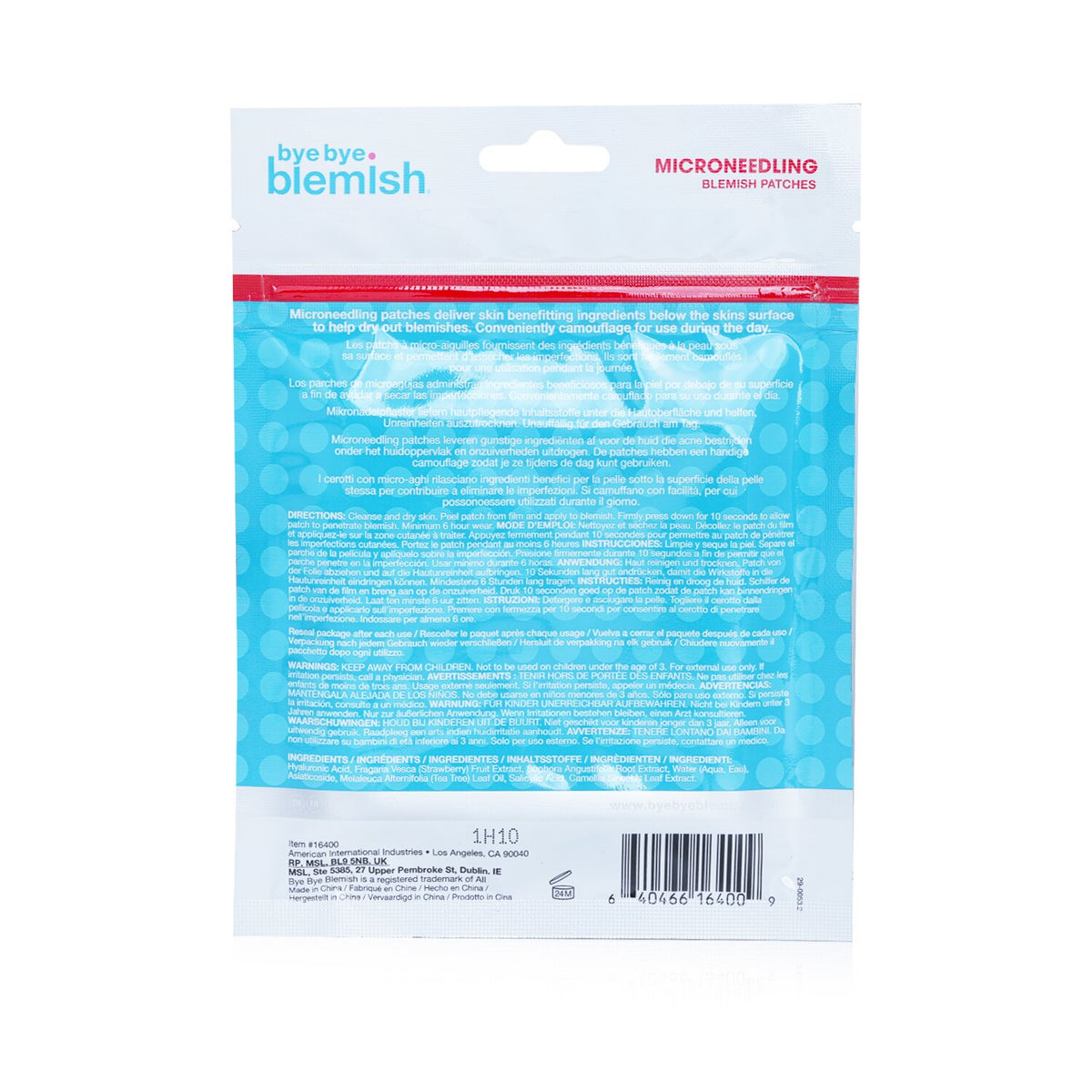 Bye Bye Blemish - Microneedling Blemish Patches  - 9patches