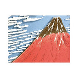ENSKY - Paper Shadow Art Plus SA-C02 Katsushika Hokusai - Red Fuji