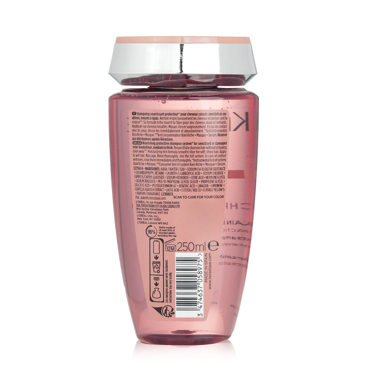 Kerastase - Chroma Absolu Bain Riche Chroma Respect Shampoo (For Sensitized or D