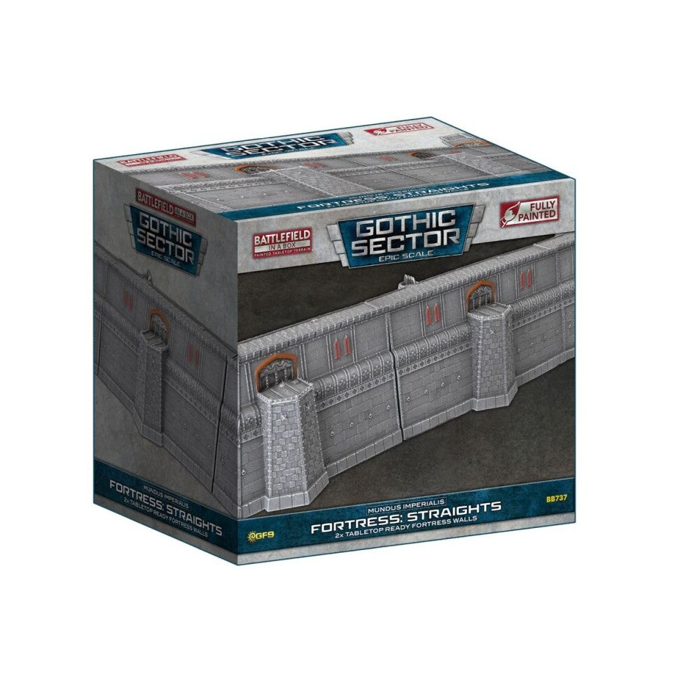 Battlefield in a Box: Gothic Sector - Mundus Imperialis Fortress: Straight