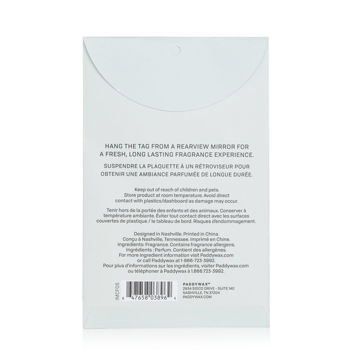 Paddywax - Impressions Car Fragrance - You Got This  - 2packs