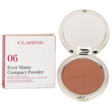 Clarins - Ever Matte Compact Powder - # 06 Deep  - 10g/0.3oz