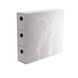 Dragon Shield: Fortress Card Drawers  - Vertical: Size 3XL  - White
