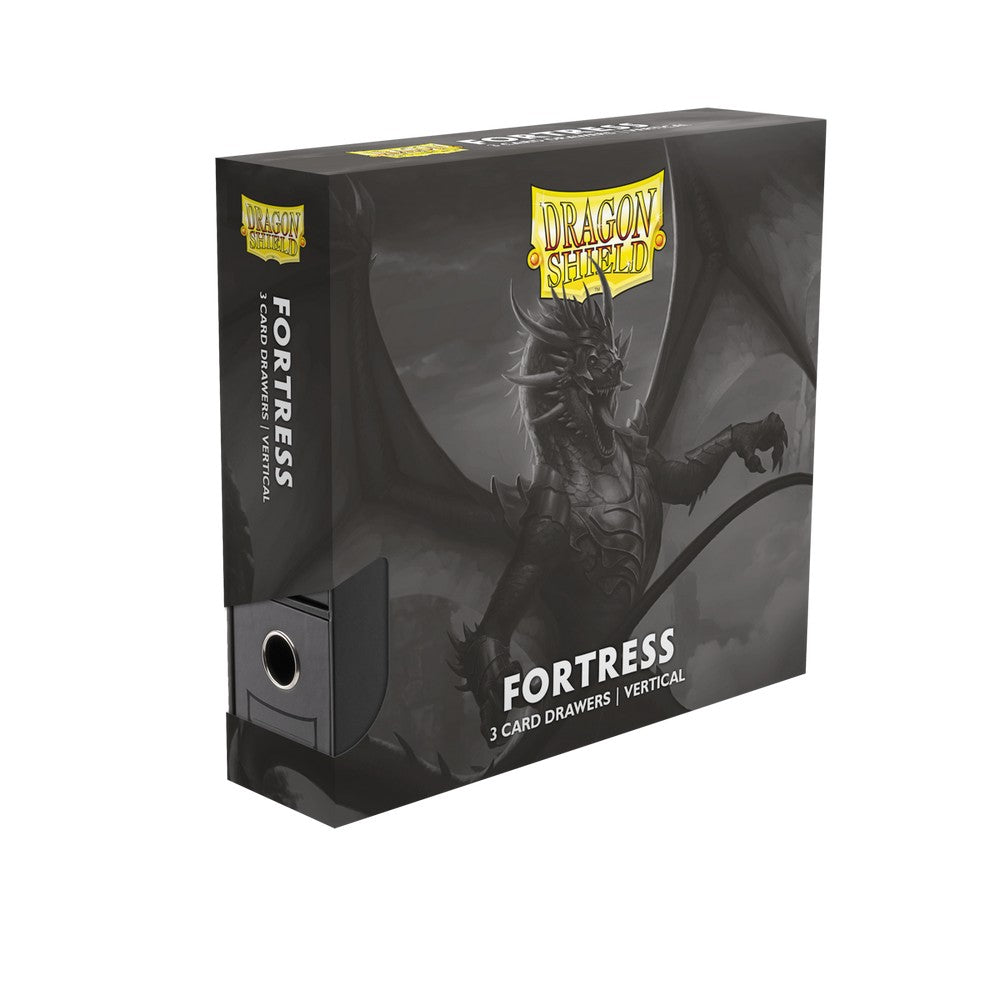 Dragon Shield: Fortress Card Drawers  - Vertical: Size 3XL  - Black
