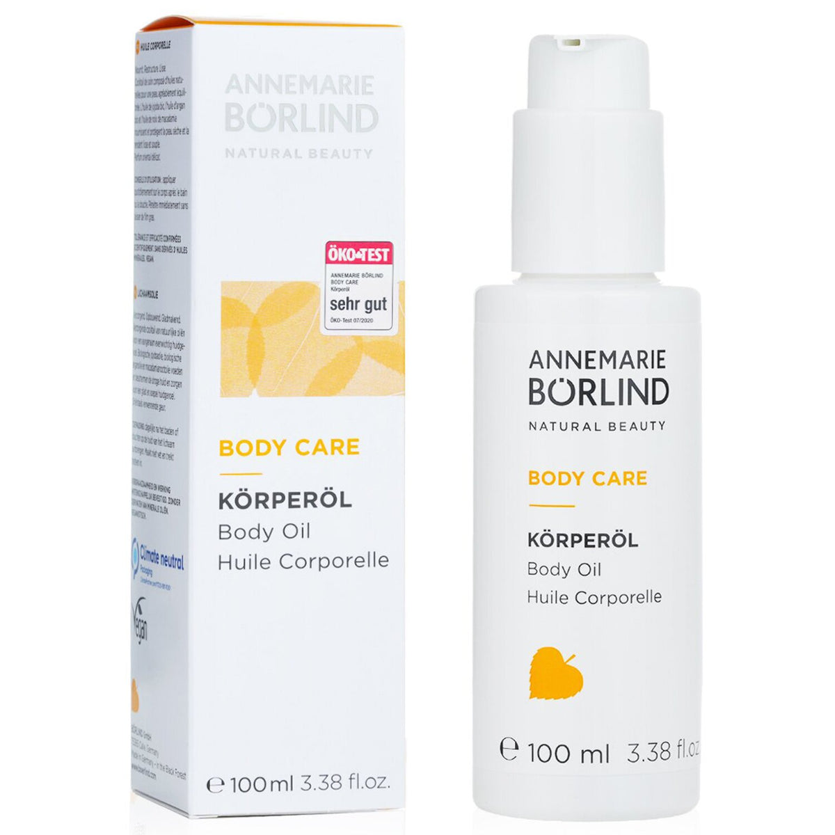 Annemarie Borlind - Body Care Body Oil - For Dry To Very Dry Skin  - 100ml/3.38o