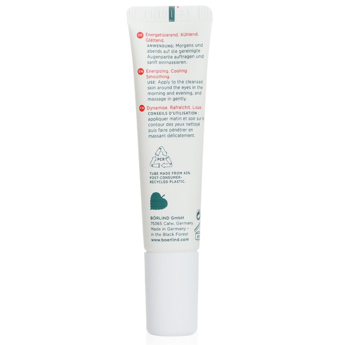 Annemarie Borlind - Men System Energy Boost Eye Cream  - 15ml/0.5oz