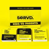 Servd Kids Vs Parents - Card Game