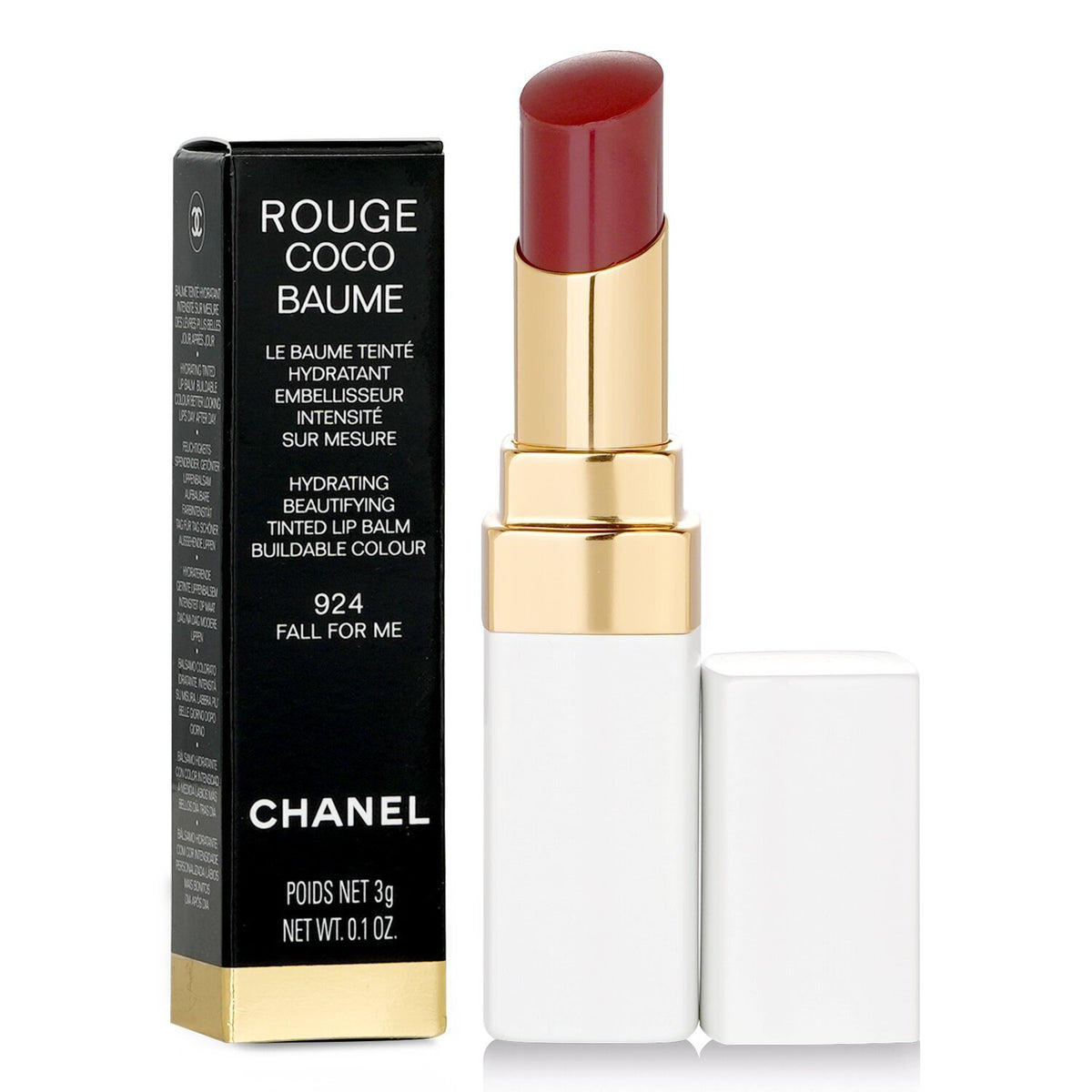 Chanel - Rouge Coco Baume Hydrating Beautifying Tinted Lip Balm - # 924 Fall For