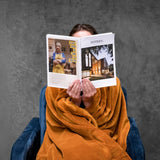 DreamTicket Coral Fleece Blanket - Marigold