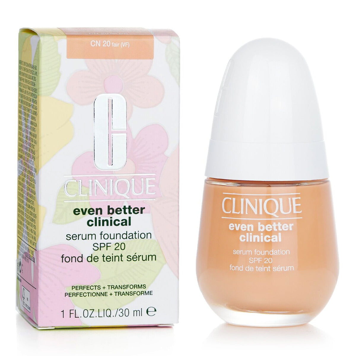 Clinique - Even Better Clinical Serum Foundation SPF 20 - # CN 20 Fair  - 30ml/1