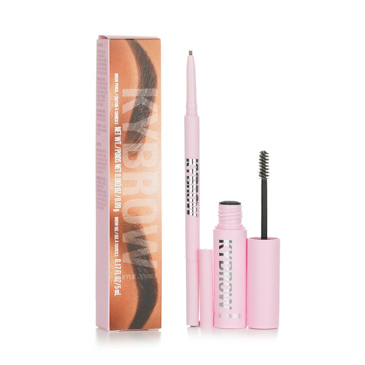 Kylie By Kylie Jenner - KyBrow Kit: Brow Gel 5ml + Brow Pencil 0.09g - # 003 Coo