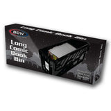 BCW - Comic Bins - Comic Book Bin - Long - Black - Game Storage