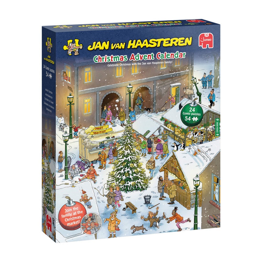 Jumbo Jan van Haasteren - Christmas Advent Calendar 2026 - Jigsaw Puzzle