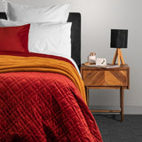 DreamTicket Coral Fleece Blanket - Marigold