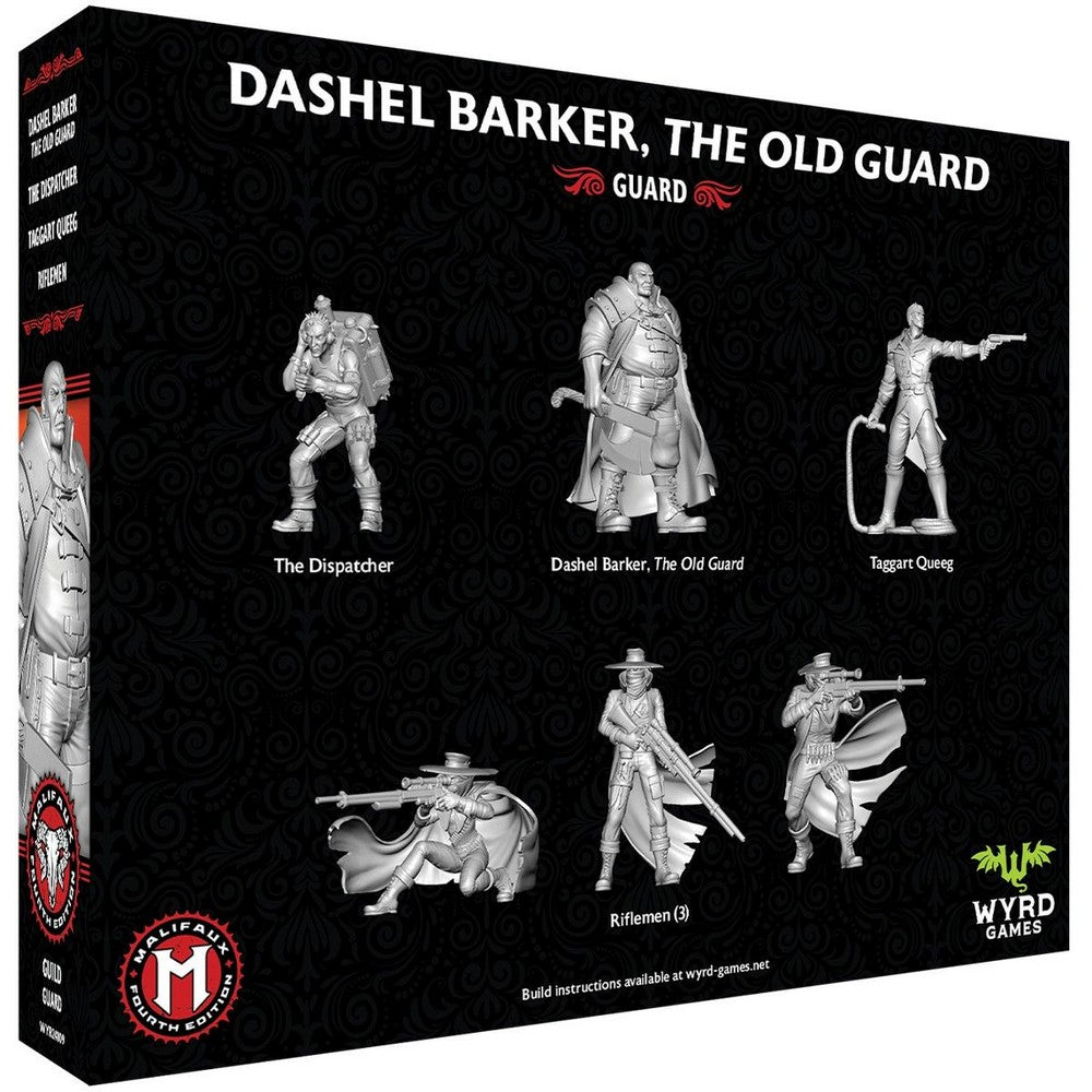 Wyrd Games: Malifaux: Guild: Dashel Barker - The Old Guard - Miniature Figure