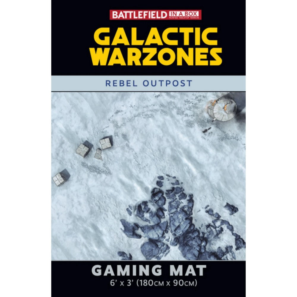 Battlefield in a Box: Galactic Warzones: Rebel Outpost Gaming Mat - Miniature