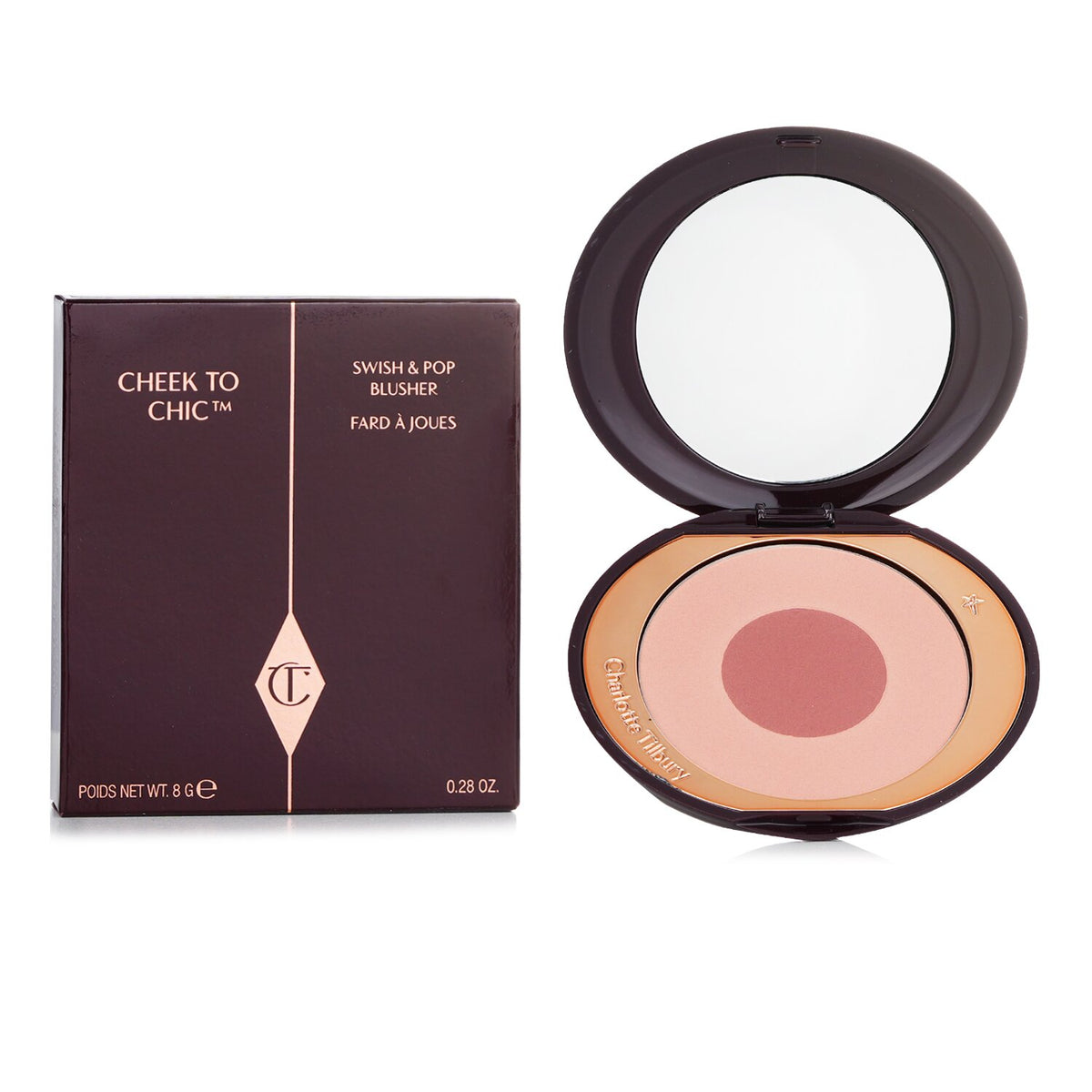 Charlotte Tilbury - Cheek To Chic Swish & Pop Blusher - # Sex On Fire  - 8g/0.28