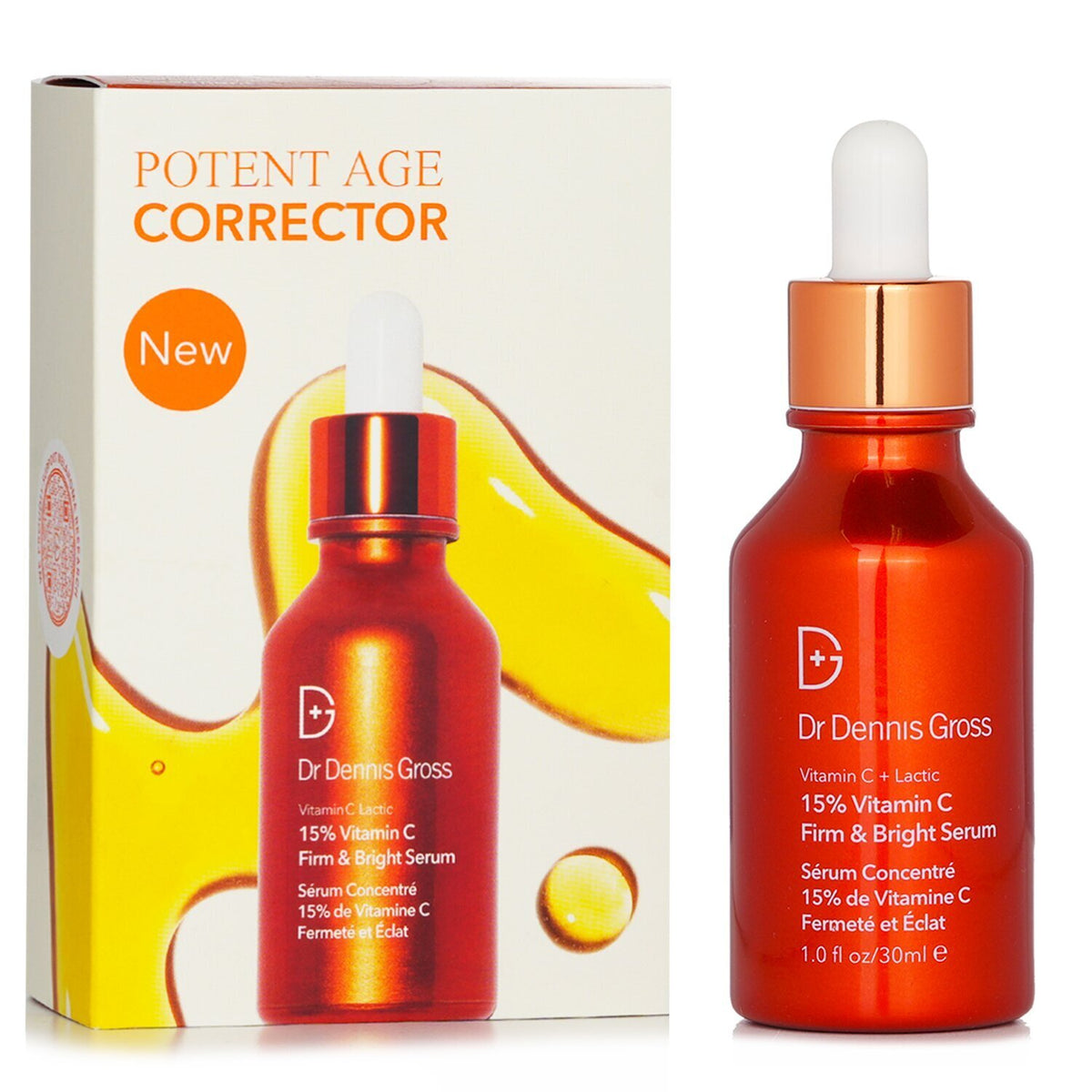 Dr Dennis Gross - Vitamin C Lactic 15% Vitamin C Firm & Bright Serum  - 30ml/1oz