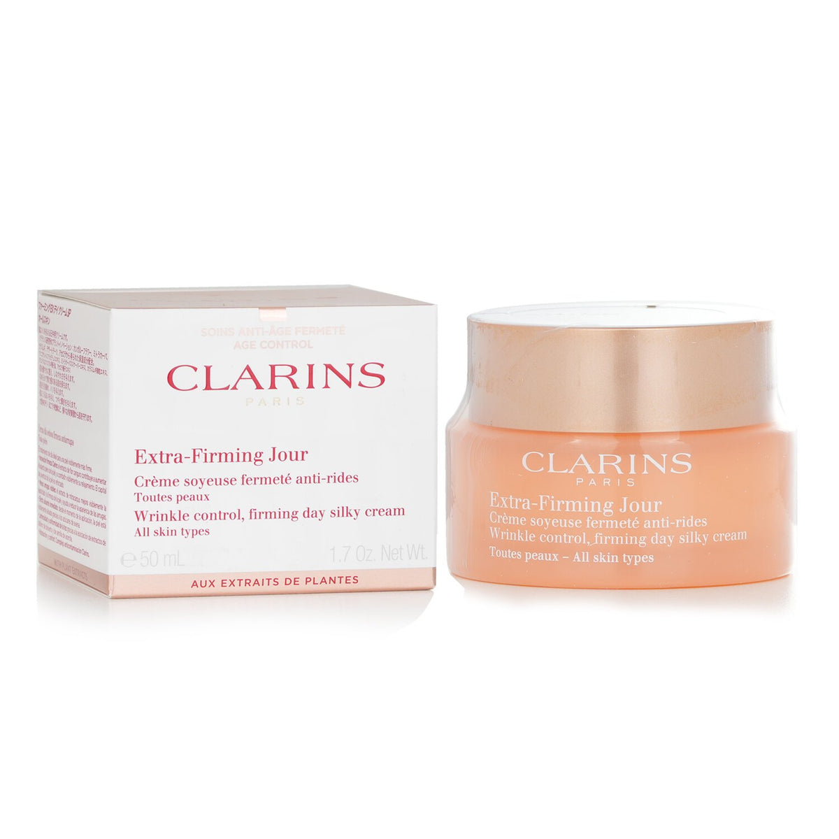 Clarins - Extra Firming Jour Wrinkle Control, Firming Day Silky Cream (All Skin