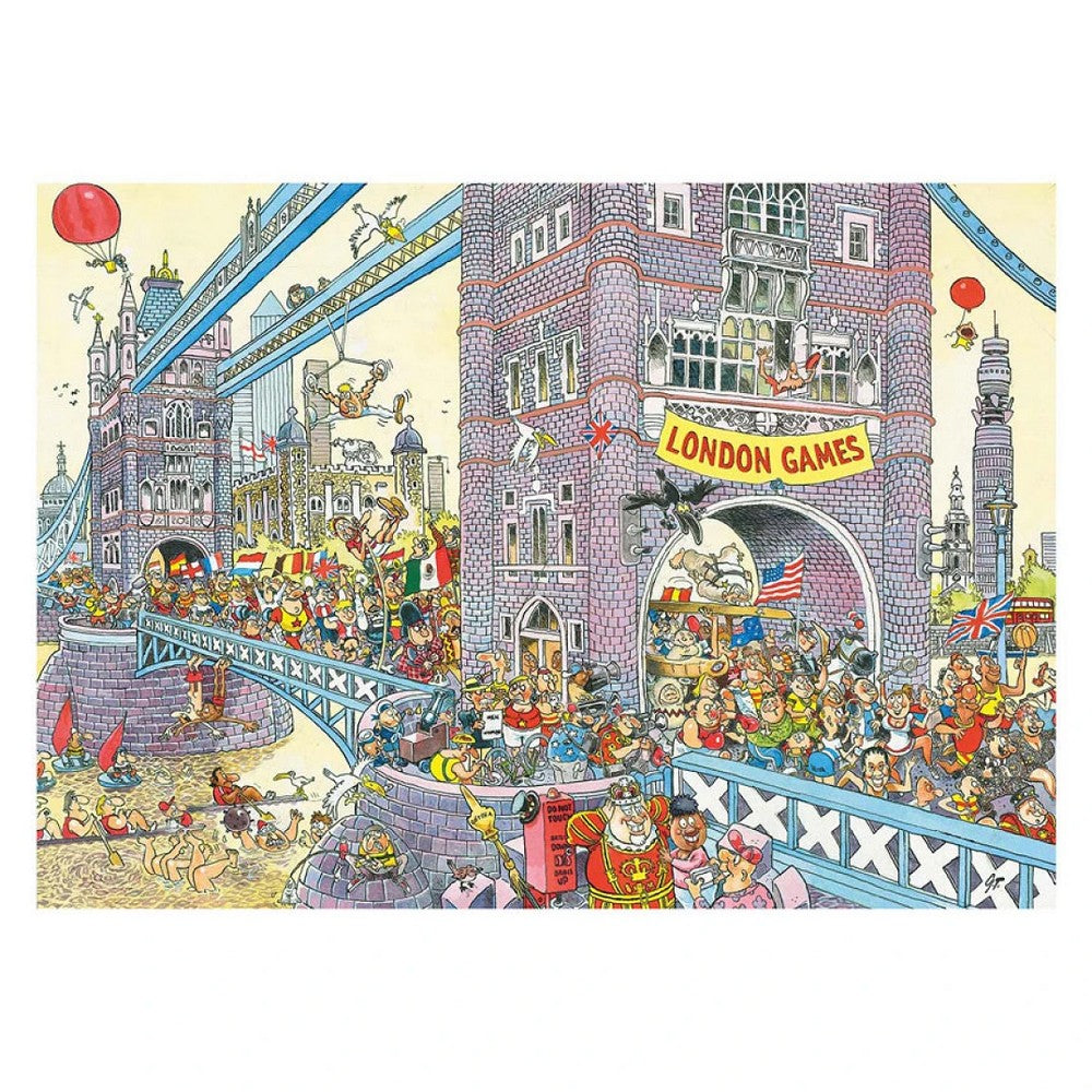 Jumbo - Wasgij? Retro Mystery #8 Final Hurdle 1000 Piece - Jigsaw Puzzle