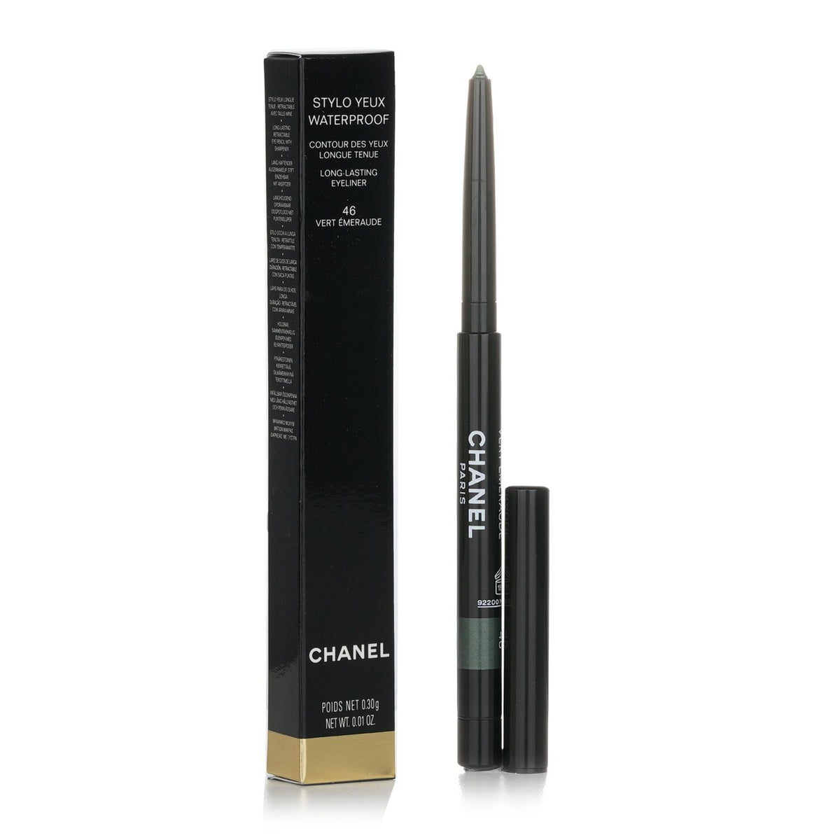 Chanel - Stylo Yeux Waterproof - # 46 Vert Emeraude  - 0.3g/0.01oz